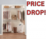 Rubbermaid Classic Closet Kit Price Drop!