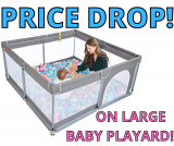 Large Baby Playard On Sale On Amazon!