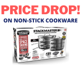 Stackmaster 15 Piece Non-Stick Cookware Set!