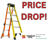 WERNER LEANSAFE 14 ft. Reach Ladder Price Drop At Home Depot!