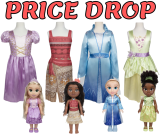 Disney Princess My Friend Doll and Dress Set PRICE DROP
