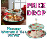 Pioneer Woman 2 Tier Server on CLEARANCE