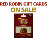 Red Robin Gift Card On Sale!
