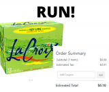 LaCroix Core Sparkling Water 12 Cans ONLY 9 CENTS!! RUN!