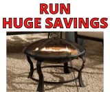 Hampton Bay Round Steel Fire Pit Memorial Day Sale At Home Depot!