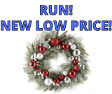 Ornament Christmas Wreath Huge Price Drop!