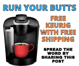 FREE Keurig Coffee Maker For Everyone!