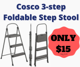 Cosco 3-Step Foldable Foot Stool HUGE Savings!