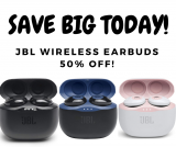 JBL Wireless Earbuds HUGE SAVINGS on Amazon! No Code Needed!