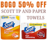 BOGO 50% OFF SCOTT TOILET PAPER & PAPER TOWELS AT WALGREENS!