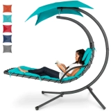Hanging Curved Lounge Chair On Sale At Best Choice Products!