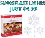 Snowflake Holiday Lights! SUPER CLEARANCE!