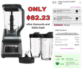 Ninja Professional Plus Blender DUO with Auto-iQ ONLY $62.23 (Reg $179.99)