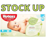 Huggies Natural Care Wipes ONLY $2.24