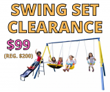 Major Swing Set Clearance At Walmart!!
