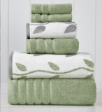 Bath Towel 6-Piece Sets Over 75% Off On Zulily! RUN!