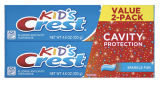Kids Crest Toothpaste! 3, 2 Packs Completely FREE!