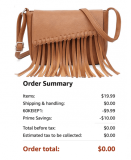 Women’s Crossbody Tassel Bag  FREE On Amazon!
