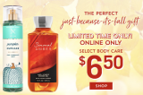 Body Care From Bath And Body Works! Super Sale!