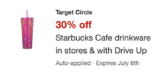 RARE! Starbucks Drinkware 30% OFF at Target