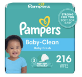 Pampers Baby Clean Wipes ON SALE NOW!