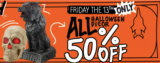 HALF OFF HALLOWEEN AT BIG LOTS!