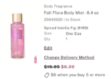 VICTORIA’S SECRET BODY LOTION AND MISTS ONLY 6 BUCKS!