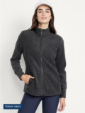 TODAY ONLY MICROFLEECE FULL ZIP