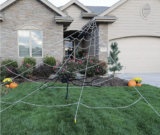 Giant Spider Web Decor UNDER 4 BUCKS