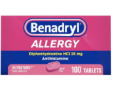 Benadryl Ultratabs Allergy Relief Medicine ONLY $8.88 FOR 100