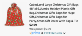 LARGE CHRISTMAS GIFT BAGS! SUPER CHEAP