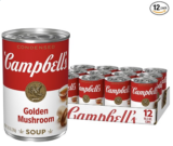 Campbell’s Mushroom Soup 12 PACK ONLY $9.82