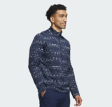 Adidas Core Printed Quarter Zip Pullover ONLY $20! Sale Ends 11/6