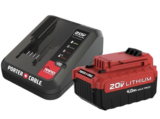 PORTER-CABLE BATTERY AND CHARGER STARTER KIT! LOWEST PRICE YET