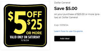 Dollar General Saturday Coupon Scenarios And Deals For 3/22