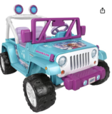 Power Wheels Disney Frozen Jeep Wrangler ON SALE NOW!