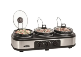 BELLA TRIPLE SLOW COOKER ON MAJOR DISCOUNT!