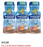 2 PACKS OF PEDIASURE FOR 6 BUCKS!