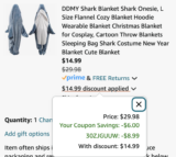 ADULTS SHARK ONZIE ON SALE NOW ON AMAZON!