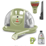 BISSELL LITTLE GREEN PORTABLE CARPET CLEANER!