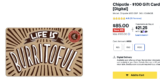 CHIPOTLE GIFT CARDS ON SALE AT BEST BUY! MONEY MAKER DEAL!