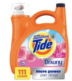 Tide + Downy Liquid Laundry Detergent 111 Loads For ONLY $15.98