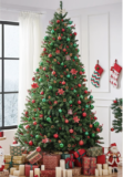 9 ft Pre-Decorated Christmas Tree UNDER 40 BUCKS! REG. $300!