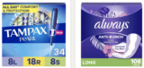 BOGO 50% OFF ALWAYS AND TAMPAX AT WALGREENS!