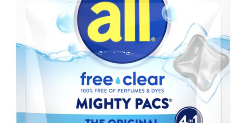 ALL MIGHTY PACS LAUNDRY DETERGENT ONLY $4.99 AT CVS!