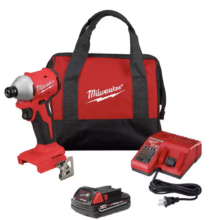 MILWAUKEE IMPACT DRIVER KIT ONLY $99 AT HOME DEPOT! REG. $199