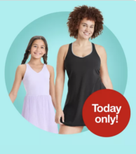 40% OFF ACTIVEWEAR TODAY ONLY AT TARGET!