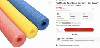 Pool Noodles Just 50¢ – Perfect for Summer Fun!