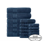 Turkish Cotton Ultra Soft 18-Piece Bath Towel Set Special Buy Today Only!