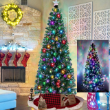 Pre-Lit Fiber Optic Christmas Tree HOT Online Deal!